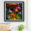 Mushroom House 5D DIY Diamond Painting Kits Full Square Drill Wall Decor Gifts