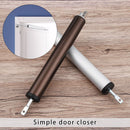 Soft Closing Automatic Door Closer 100 Degree Positioning Aluminum Alloy