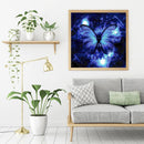 Butterfly Oil Paint By Numbers Kit DIY Acrylic Painting Canvas Frameless Picture