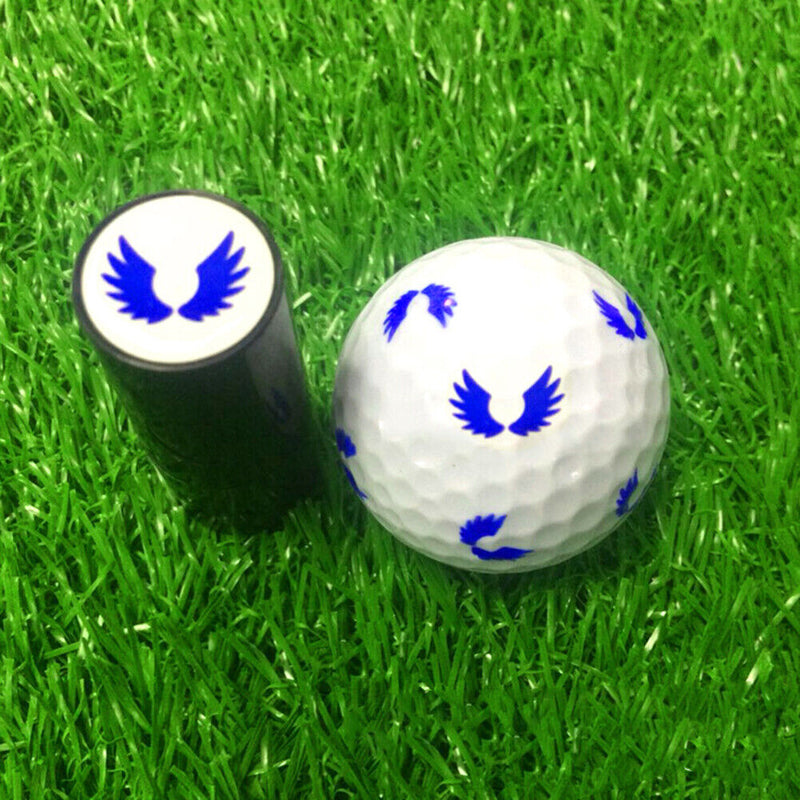 Golf Ball Stamp Quick Drying Ball Stamper Marker Golf Accessories Random Pa