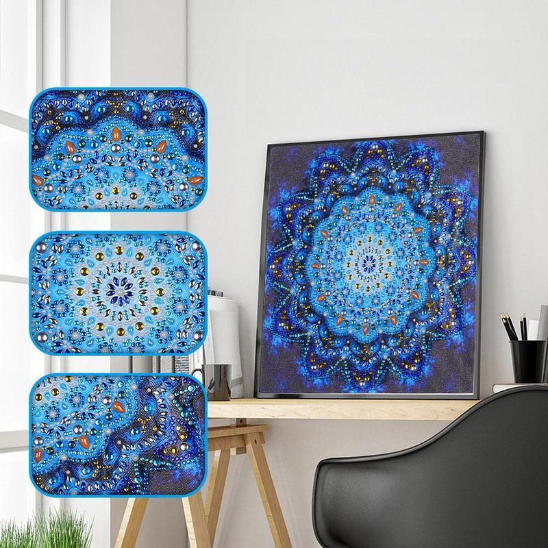 5D DIY Special-shaped Diamond Painting Cross Stitch Kit (DZ228 Mandala)