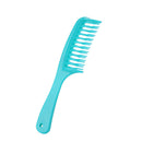 Hairdressing Straight Curly Detangler Hair Combs Salon Hair Styling (Green)