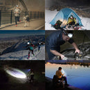 Super Bright Headlamp LED USB Headlight Sensor Head Torch Fishing  Head Lamp