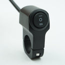 Motorcycle 3-position Switch Aluminium Alloy Fog Brake Light Switch (Black)