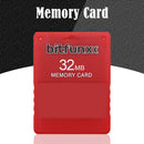 V1.966 Free McBoot 32MB Memory Cards for Sony PS2 Game Console Card (Red) Newly