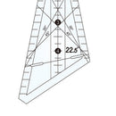 Art Ruler Squedge 22.5 /45 Quilting Sew Patchwork Ruler Acrylic Template Craf