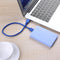 2.5in USB3.0 SATA Box 3TB HDD Hard Drive SSD External Enclosure Case (D)
