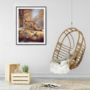 Mosaic Animals Series Full Round Drill Diamond Painting Drawing Art Kit Decor