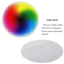 1000 pcs/set DIY Color Jigsaw Puzzle Rainbow Round Photo Geometrical For S6Z4