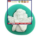 Fondant Molds Angel Wings Non-stick Silicone Molds for Cake Decorating Crafti