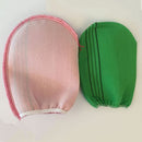 Fiber Smooth Skin Cleaner Body Rub Exfoliating Towel Shower Scrubber Bath Glove