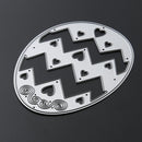 Wave Egg Cutting Dies Stencils Scrapbook Embossing DIY Craft Album Card