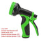 Adjustable High Pressure Garden Water Gun Car Spray Sprinkler Nozzle (Green