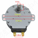 Microwave Oven 220V Turntable Motor SSM-23H Set for LG MP-9482S MP-9483SL