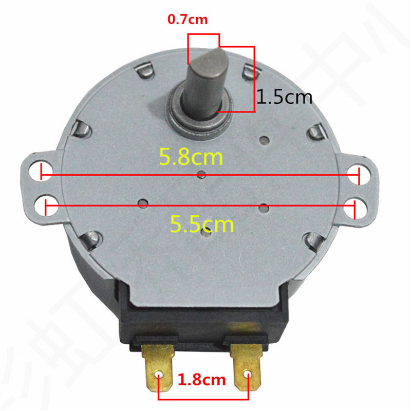 Microwave Oven 220V Turntable Motor SSM-23H Set for LG MP-9482S MP-9483SL