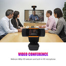 HD Web Camera Built-in Microphone USB PC Webcam for Video Conference Streaming