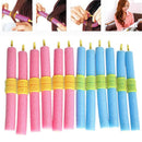 Fashion Pink/Blue DIY Sponge Styling Tools Salon Hair Curling Foam Hair Curler