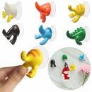 Suction Cup Animal Tail Strong Vacuum Key Holder Hanger Hooks Sucker Wall Hook