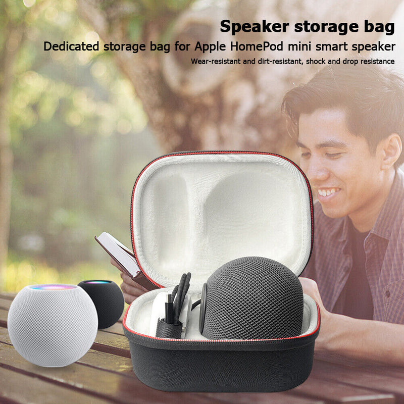 Smart Speaker Storage Hard Shell Protective Carrying Case for the HomePod Mini Bag