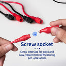 18pcs/set Line Test Leads Needle Thread Multimeter Lead Meter Digital Clamp