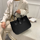 Women Fashion Felt Quilted Handbag Female Casual Soft Small Top-handle Bags