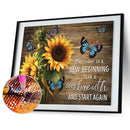 5D DIY flower Full Round Drill Diamond Painting V1044
