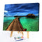 Canvas Paint By Numbers Sea Cabin Oil Hand Painted Drawing Kit Home Decor