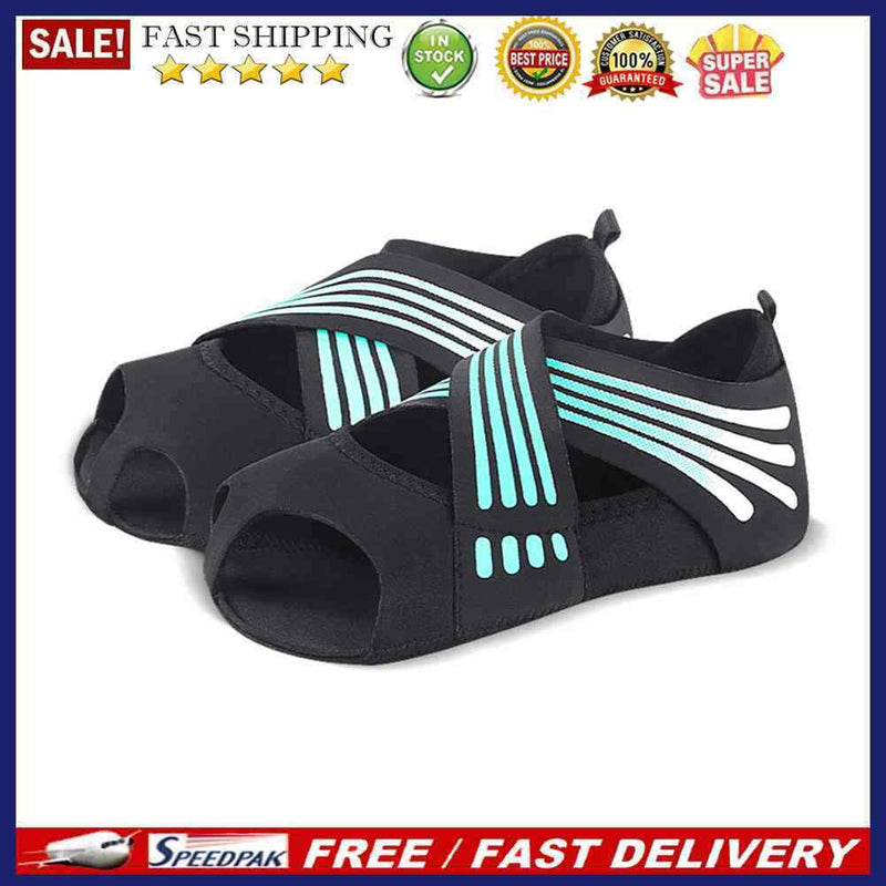 Women Anti Slip Yoga Socks Two Toe Sport Ballet Dance Training Breathable Socks