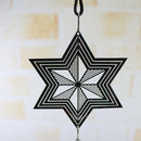 Rotating Wind Chime Novelty Sculpture Wind Chime with Spiral Tail Ball (D) Newly
