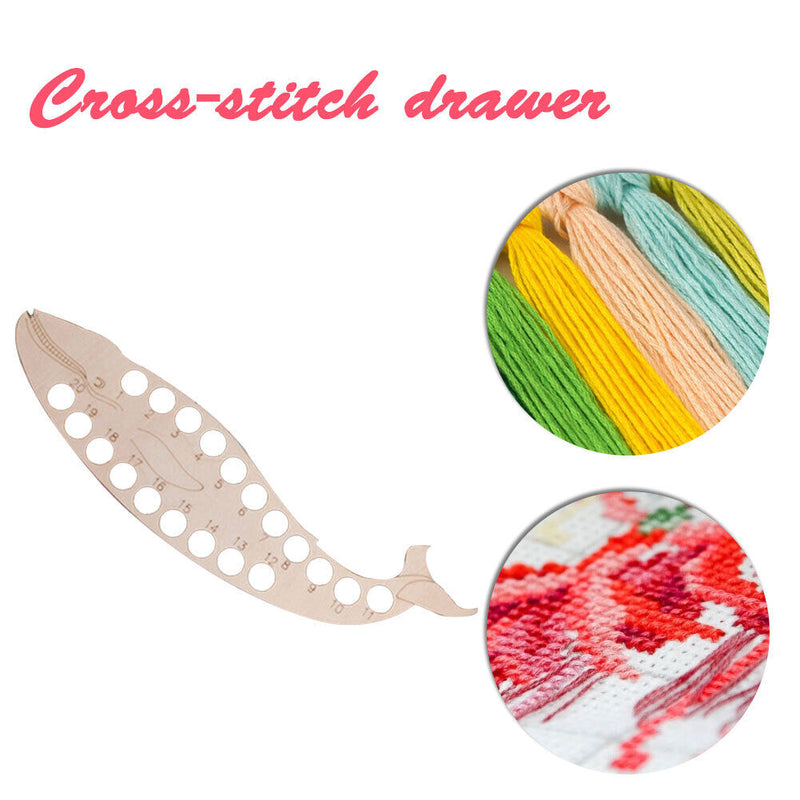 Cross Stitch Thread Organizer Board Embroidery Thread Row Line Coils Sewing Tool