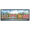 14CT Counted Full Cross Stitch DIY Victoria Dock Hand Paint Room Decor 70x28cm