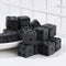 Dice Standard Six Sided Dices Set Non-printed Points Black Dice Game Accessory
