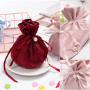 Storage Velvet Drawstring Pouch Birthday Decor Party Supplies Candy Pouches