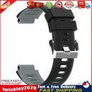 Watchband for Garmin Forerunner 220/230/235/620/630/735xt (Black Grey) Newly