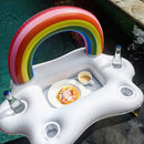 Party Bucket Cup Holder Inflatable Float Beer Cooler Table Bar Tray Accessories