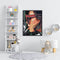 Frameless Oil Paint By Numbers Smoke Girl DIY Canvas Picture Craft Kit Newly