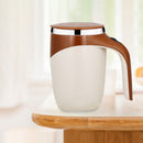 Automatic Electric Lazy Self Stirring Cup Coffee Milk Mixing Mug (Coffee) Newly