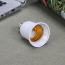 White E12, E27 Base LED Light Lamp Adapter Converter Screw Socket Lamp La