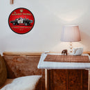 Highway Patrol Plate Round Metal Tin Sign Plate for Bar Pub Club Iron Painting