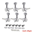 1/18 Locking Electric Guitar Left/Right Tuners Guitar String Tuning Pegs Kits