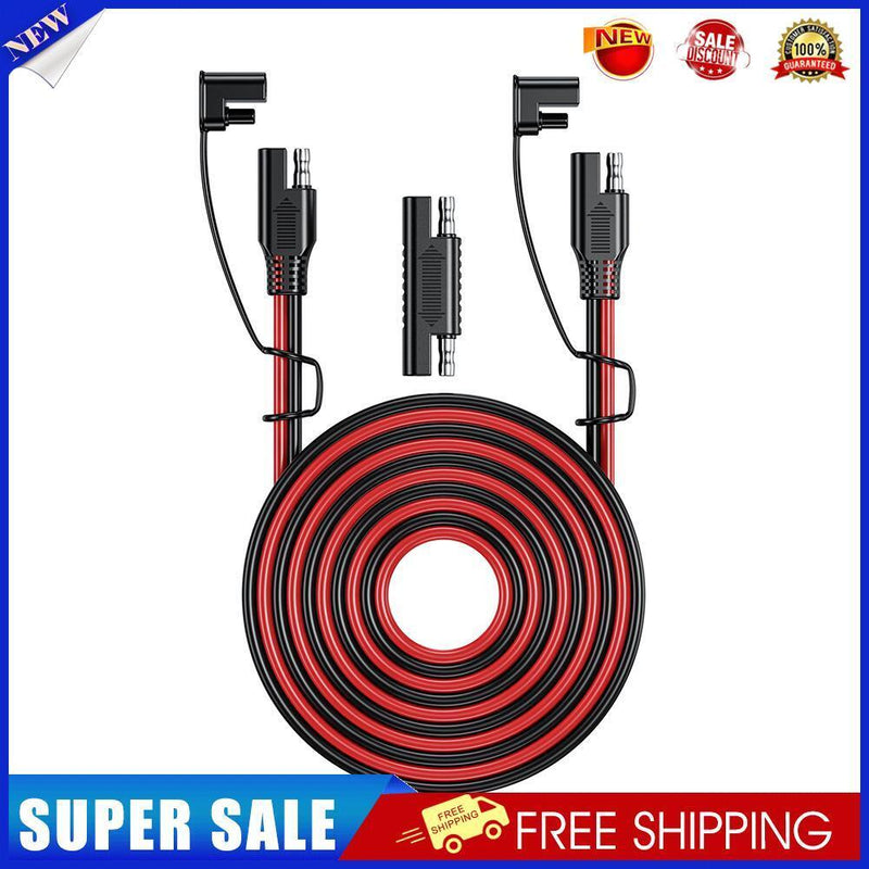 Battery Charging Cable SAE to SAE 12V-36V 16AWG Quick Disconnect Cable (8m)