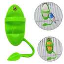 Bird Cage Storage Plastic Bird Feeding Cup Rack Bird Feeders Cuttlebone Holder