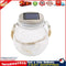 LED Solar Lamp Cracked Glass Ball Hanging Light Garden Decor (White 30LED) Newly
