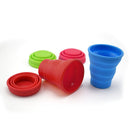 Portable Silicone Folding Mug Retractable Collapsible Anti-Drop Water Teacups
