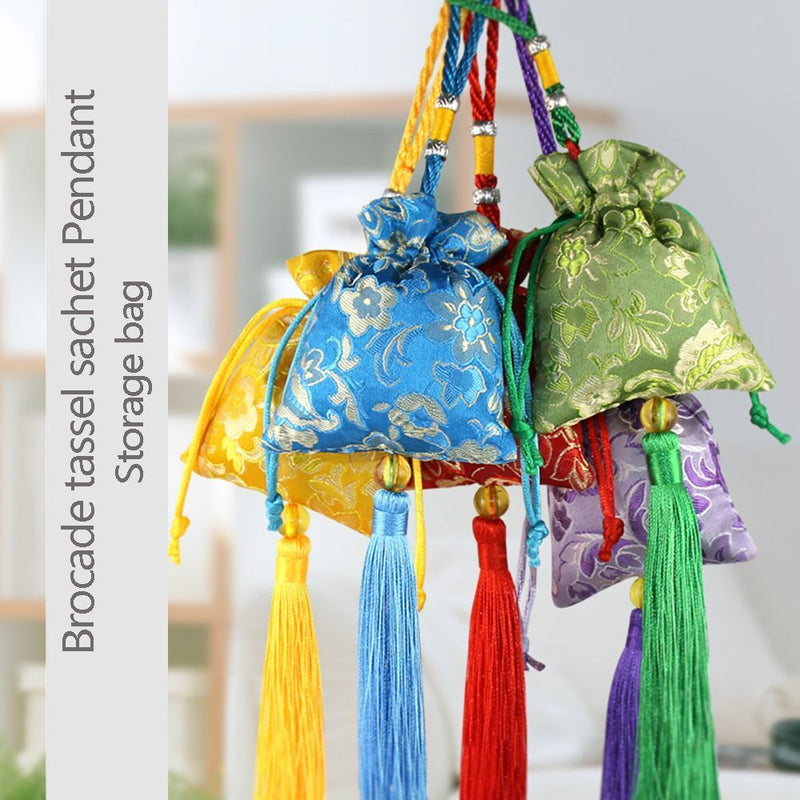 Empty Bags Sachet Bags Embroidery Hanging Decoration Jewelry Storage Pouch