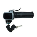 Electric Bicycle Throttle Grip Handle Accelerator with LED Display (48V) Newly