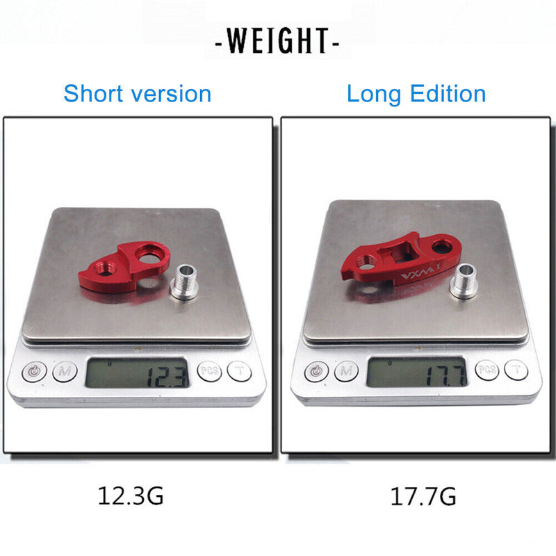 VXM Mountain Bike Rear Derailleur Hanger Extension Extender Frame Gear Tail H