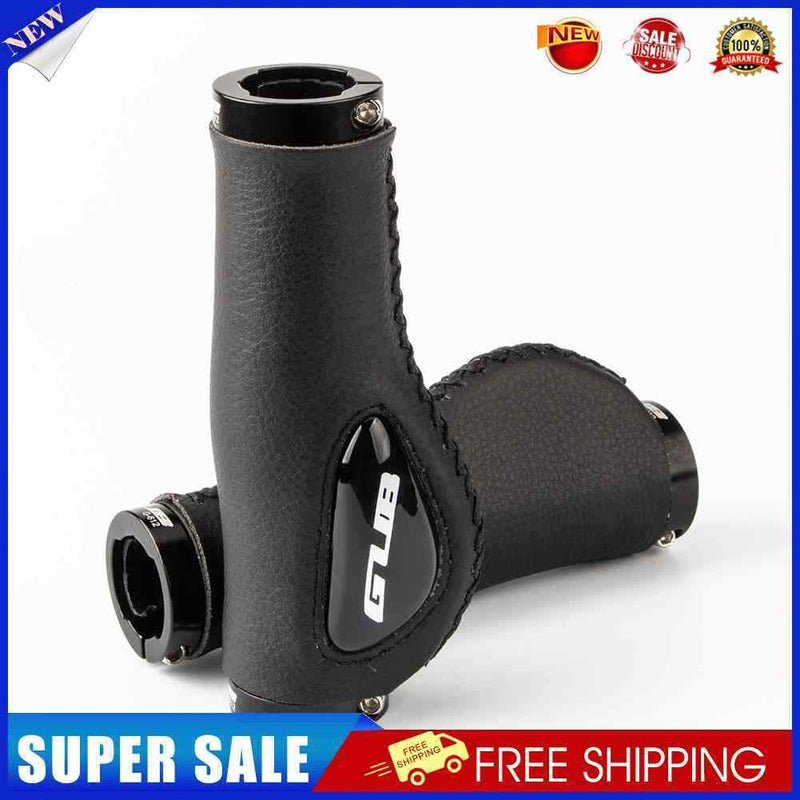 1pairs Bicycle Grips Fiber Leather Mountain Bike Grips Mountain Bike Access