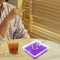 #A 30pcs Disposable Square Ashtray Reduce Ash Raising Tray Cigarette Accessories