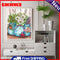 Glass Bottle Flower Oil Paint By Numbers DIY Acrylic Painting on Canvas Arts Kit